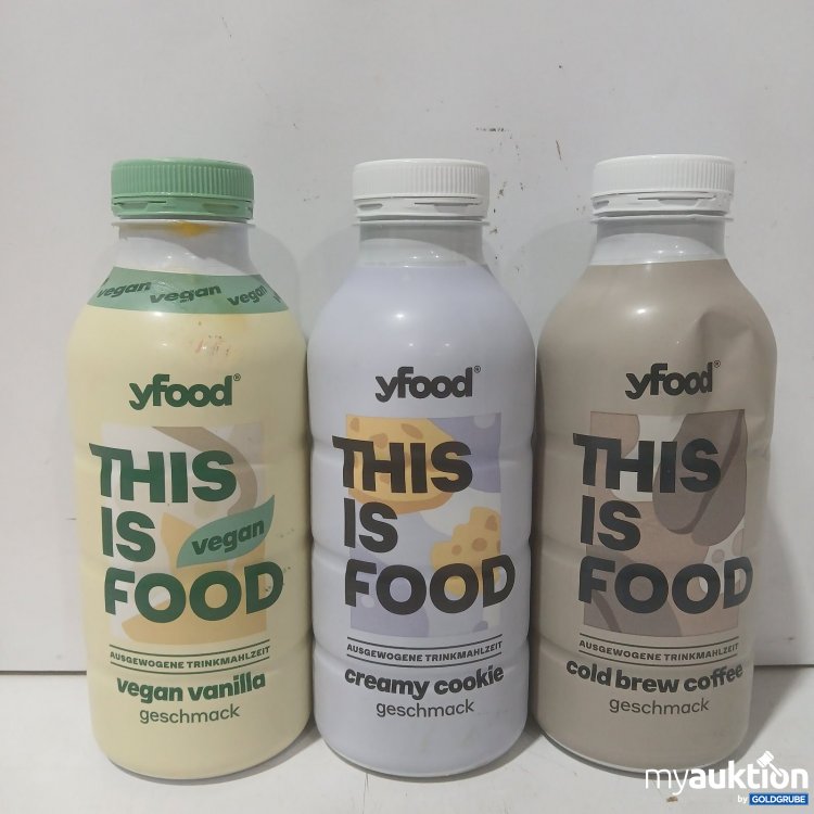 Artikel Nr. 471879: yfood Trinkmahlzeit verschiedene Sorten 3 x 500ml