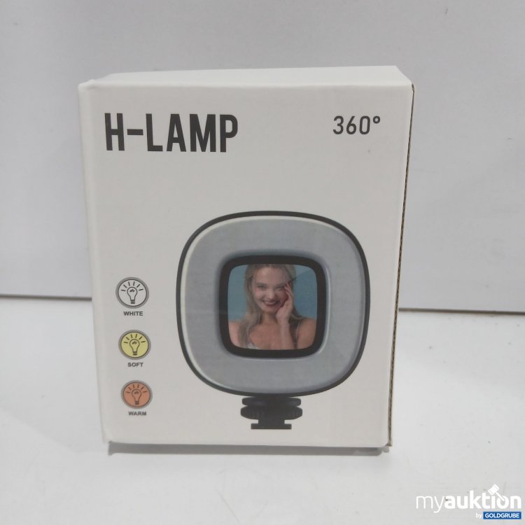 Artikel Nr. 523879: H-Lamp, eine wiederaufladbare USB-Clip-Leuchte