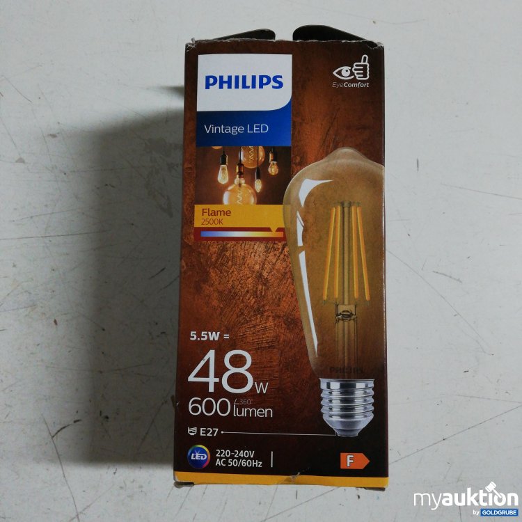 Artikel Nr. 720879: Philips Vintage LED Flammenbirne