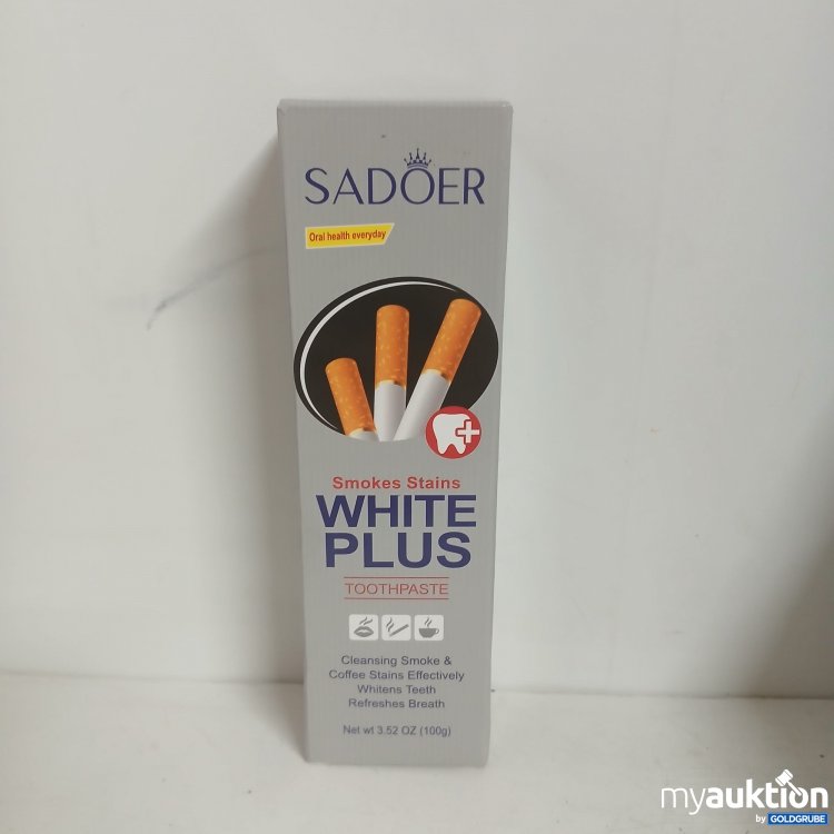 Artikel Nr. 827879 Artikel Nr. 827879: Sadoer White Plus Zahnpasta 100g