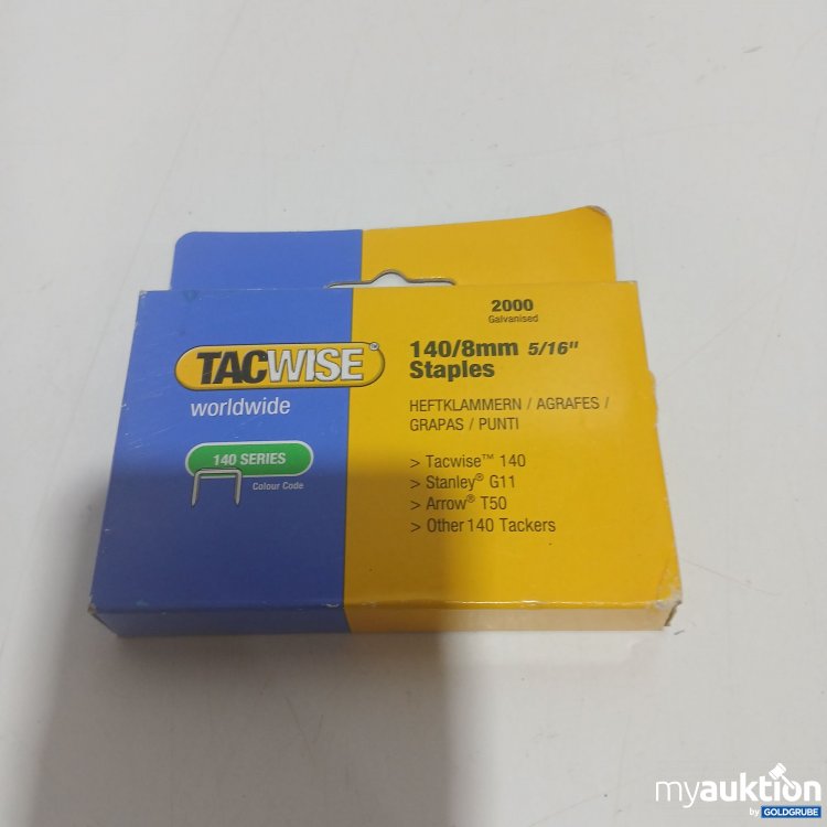 Artikel Nr. 873879 Artikel Nr. 873879: TacWise 140/8mm Staples