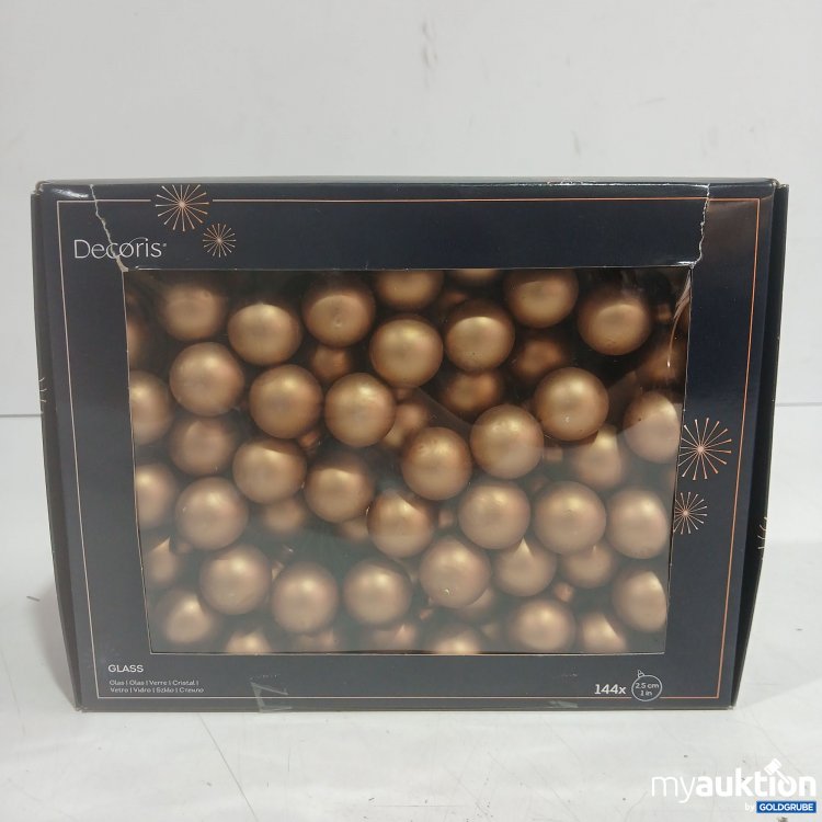 Artikel Nr. 939879: Decoris Glass Kugeln 144x ø2,5cm 