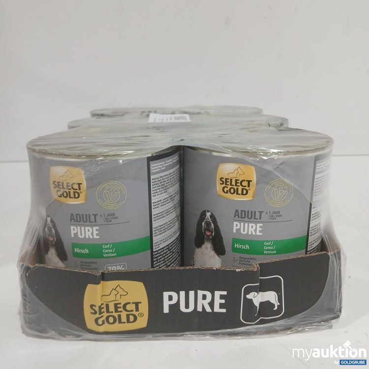Artikel Nr. 952879: SELECT GOLD Adult Pure Hirsch 6x800g