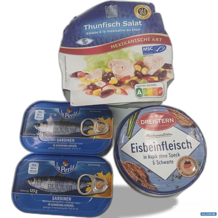 Artikel Nr. 959879: Diverse Fischsorten 2x125g 1x200 und 1x210g