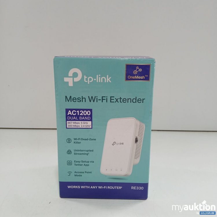 Artikel Nr. 963879: OneMesh tp-link Mesh Wi-Fi Extender AC1200 Re330
