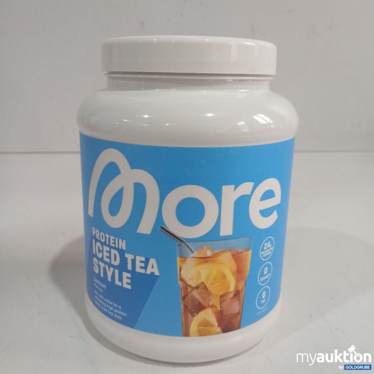 Artikel Nr. 979879 Artikel Nr. 979879: More Protein Iced Tea Style Lemon 600g
