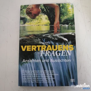 Auktion Erwin Pröll "Vertrauensfragen Buch"