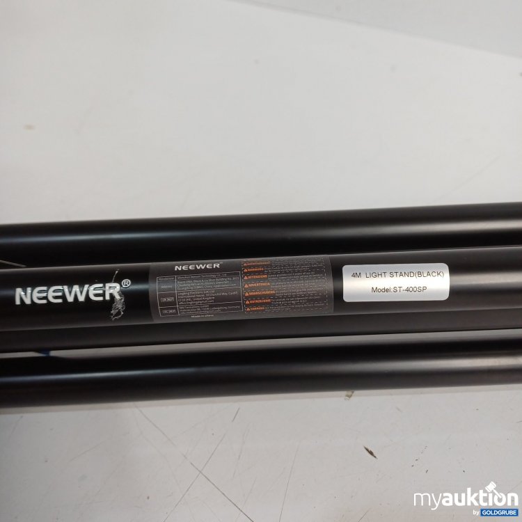 Artikel Nr. 463880: Neewer Lichtstativ 4m schwarz Modell ST-400SP
