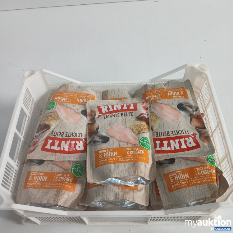 Artikel Nr. 464880: Rinti Leichte Beute Hundefutter Rind pur & Huhn