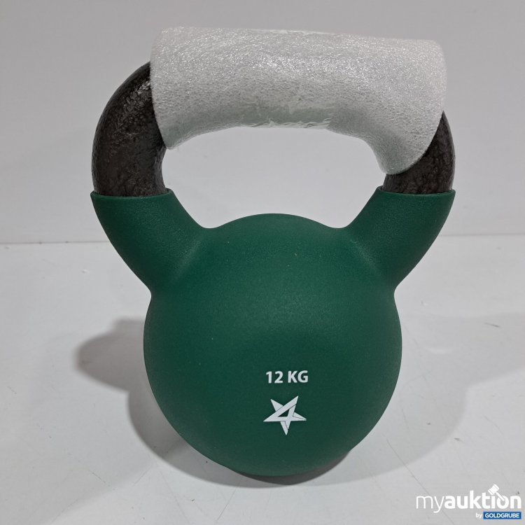 Artikel Nr. 806880 Artikel Nr. 806880: Cast Iron Kettlebell Neoprene Dark Green 12kg