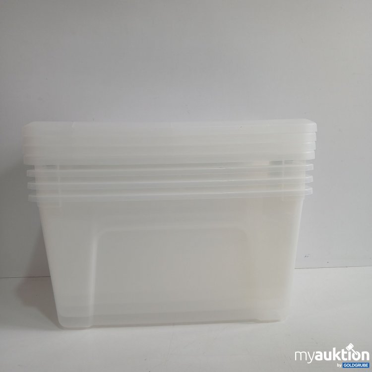 Artikel Nr. 845880: Kunststoff Aufbewahrungsboxen mit Deckel ca. 52x28cm 