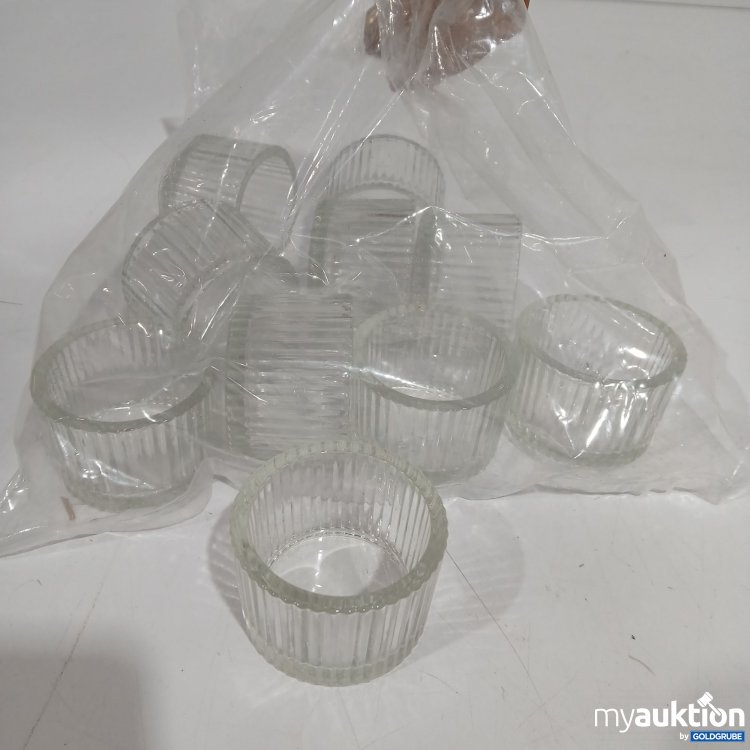 Artikel Nr. 887880: Glas Teelichthalter 10Stk 