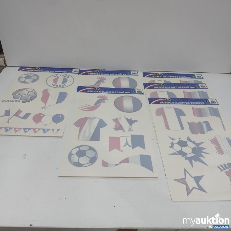 Artikel Nr. 921880: Diverse Fußball Sticker 6Stk 