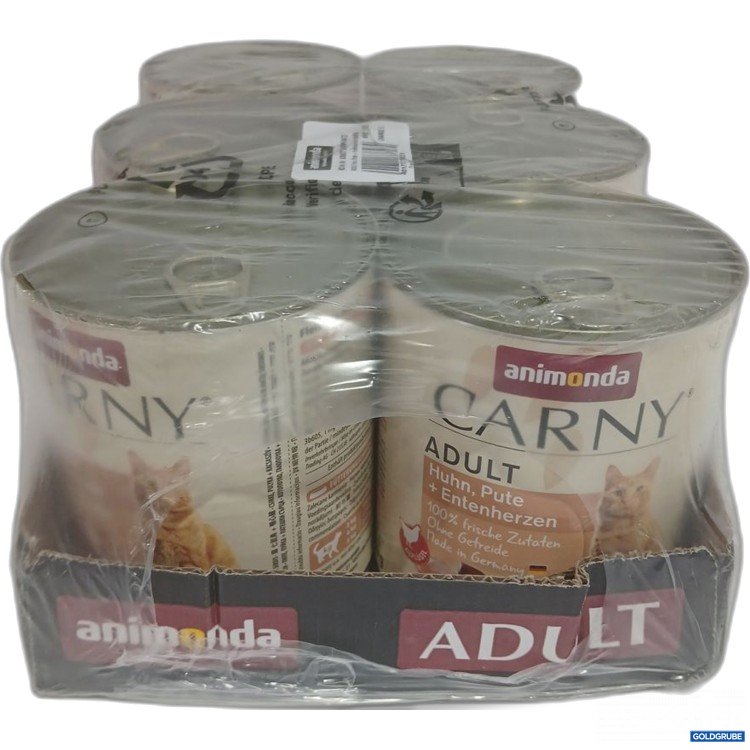 Artikel Nr. 952880: animonda Carny Adult Katzenfutter Huhn, Pute +Entenherzen 6x800g
