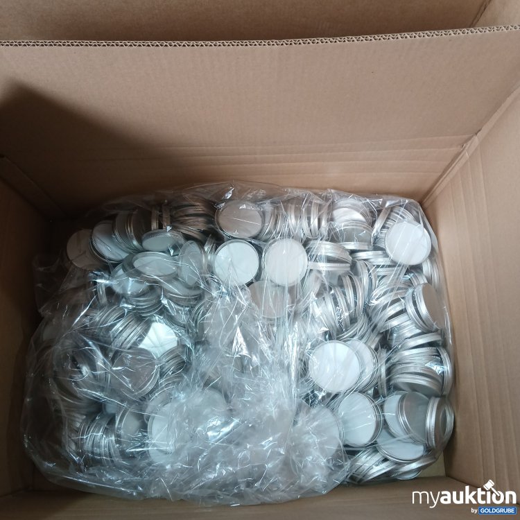 Artikel Nr. 957880: Packari PET Tiegel Cylindrical klar 200 ml mit Alu Schraubdeckel Silber mit EPE Einlage 70mm 360,00 Stück  