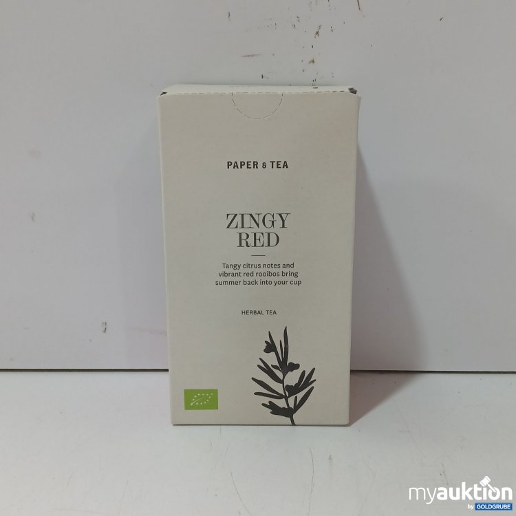 Artikel Nr. 976880 Artikel Nr. 976880: Paper & Tea Zingy Red Herbal Tea 90g