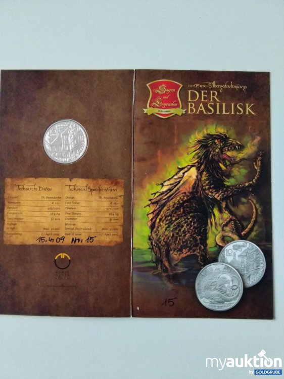 Artikel Nr. 396881 Artikel Nr. 396881: 10 Euro Silbermünze