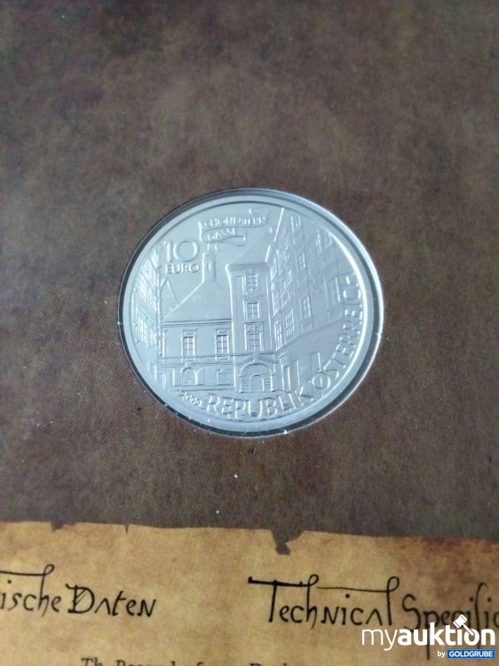 Artikel Nr. 396881 Artikel Nr. 396881: 10 Euro Silbermünze