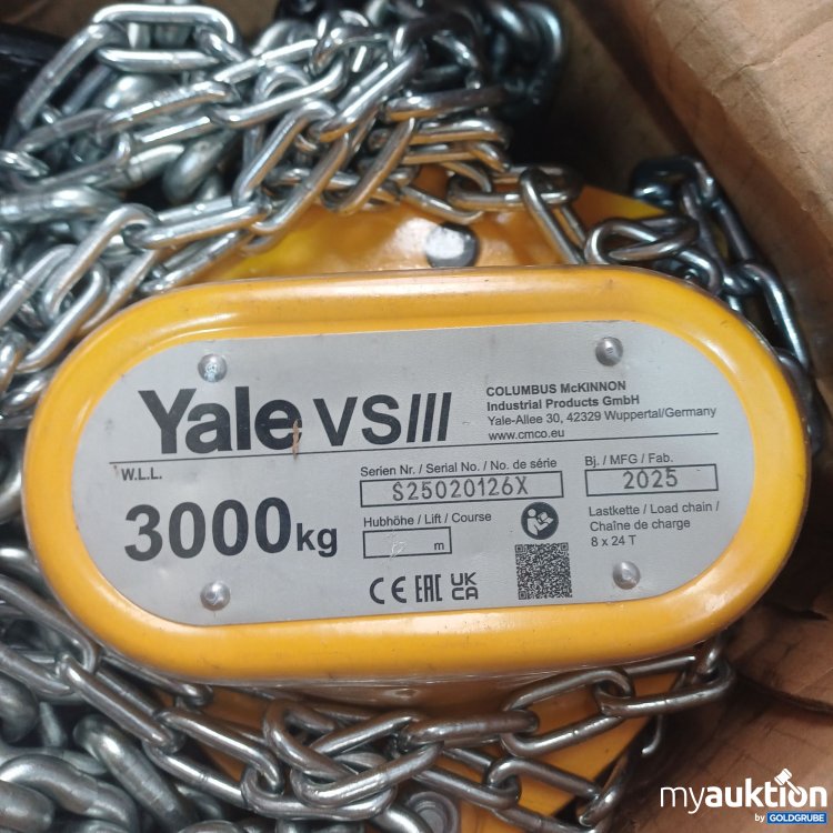 Artikel Nr. 446881 Artikel Nr. 446881: Yale VSIII Flaschenzug 3000kg