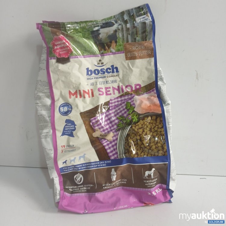 Artikel Nr. 464881: Bosch Mini Senior Hundefutter 2,5 kg