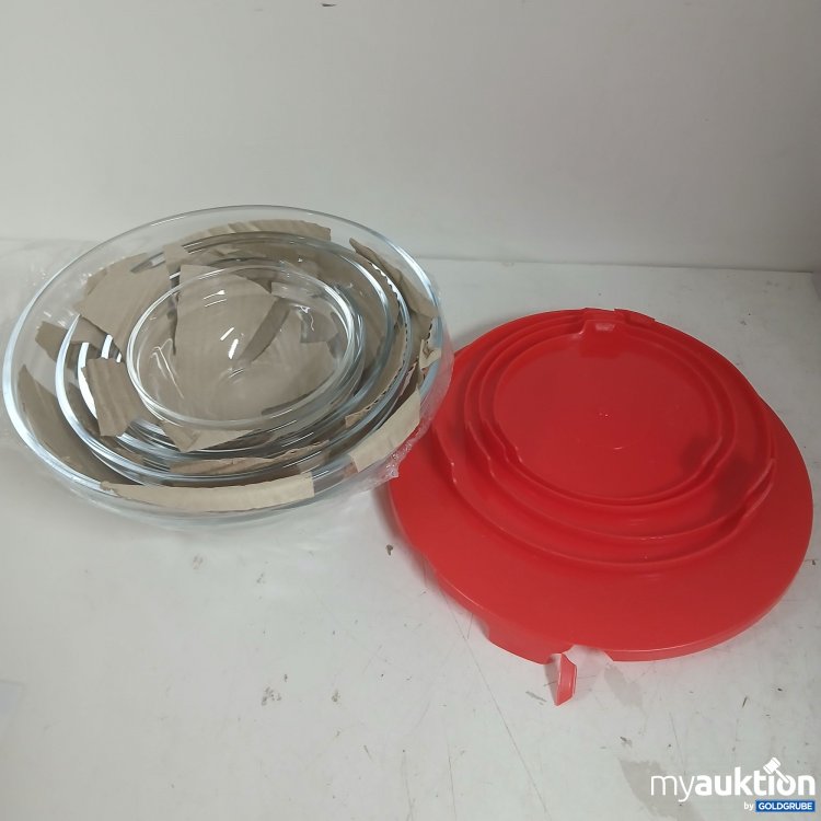 Artikel Nr. 874881: Glasschüssel mit Deckel 5 Stück 