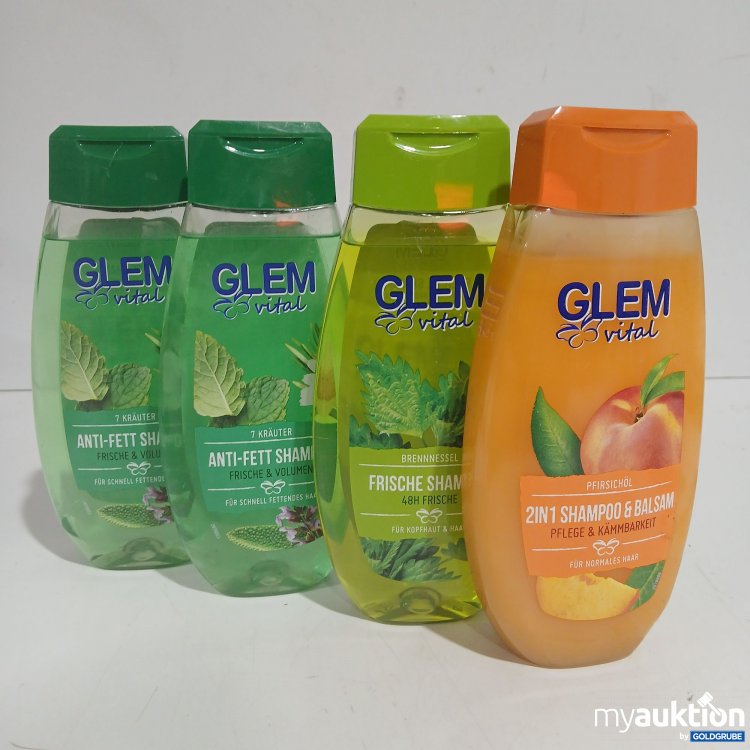 Artikel Nr. 885881: Glem Vital Haar Shampoo 4x350ml 