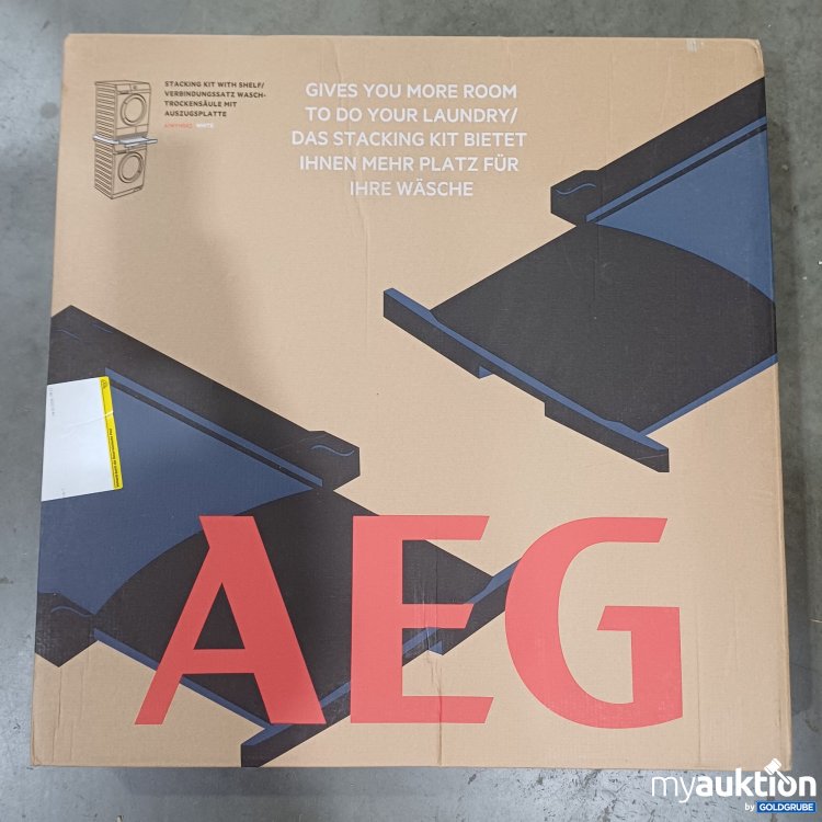 Artikel Nr. 986881: AEG Trockensäule mit Auszugsplatte 60,5x61cm