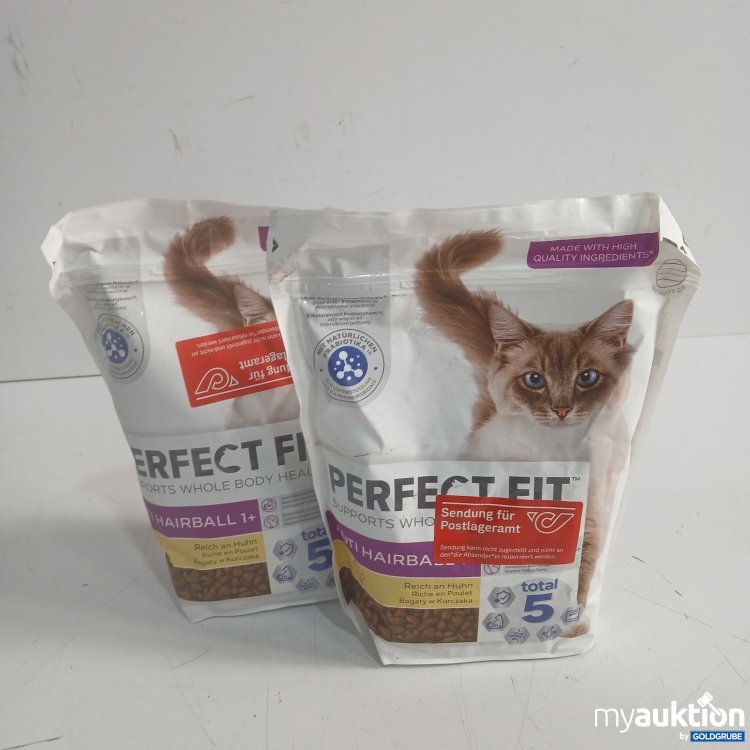 Artikel Nr. 464882: Perfect Fit Katzenfutter Anti Hairball 1+ Reich an Huhn je 750g