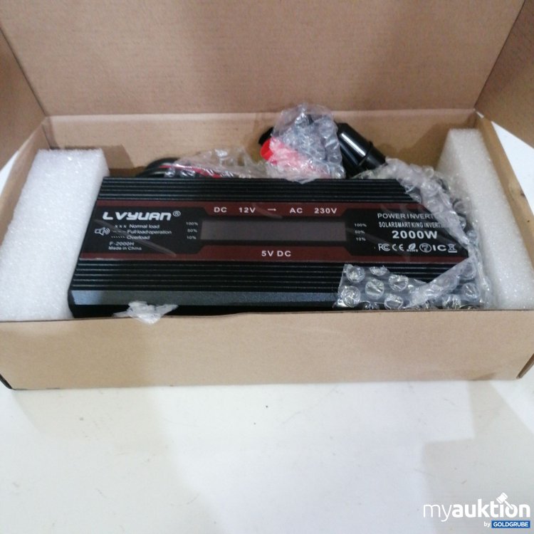 Artikel Nr. 762882 Artikel Nr. 762882: Lvyuan Power inverter 2000W