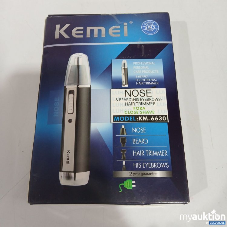 Artikel Nr. 812882 Artikel Nr. 812882: Kemei Nasenhaarschneider KM-6630