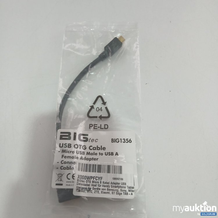 Artikel Nr. 826882: BIG Tec USB OTG Cable 