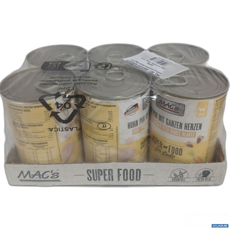 Artikel Nr. 973882 Artikel Nr. 973882: MAC's Huhn pur mit ganzen Herzen Super Food 6x400g