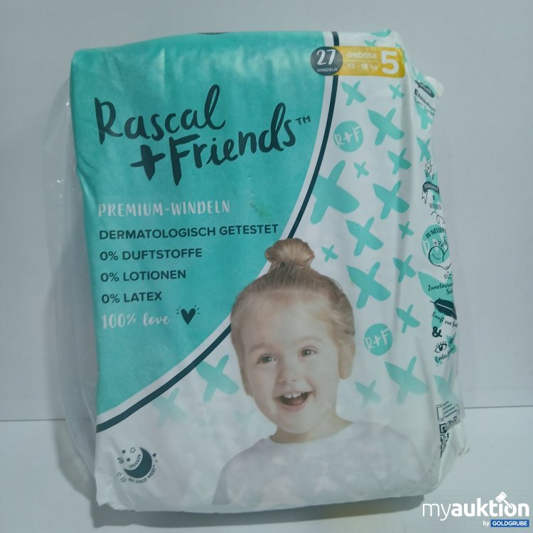 Artikel Nr. 840883 Artikel Nr. 840883: Rascal + Friends Premium Windeln 5 27Stk