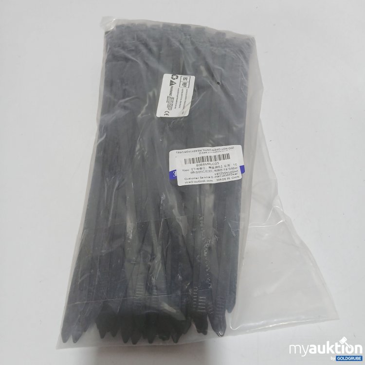 Artikel Nr. 873883: Kabelbinder Schwarz 300mm ca.100 Stück 