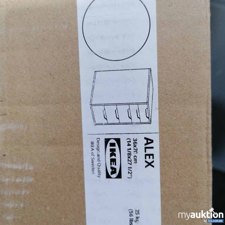 Artikel Nr. 898883: Ikea Alex Kommode 36x70cm 004.735.46 