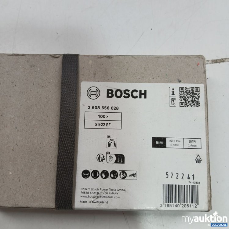 Artikel Nr. 963883: BOSCH 100 Stück, flexible Metall-Sägeblätter
S922 EF 
 Art.Nr: 2608656028
