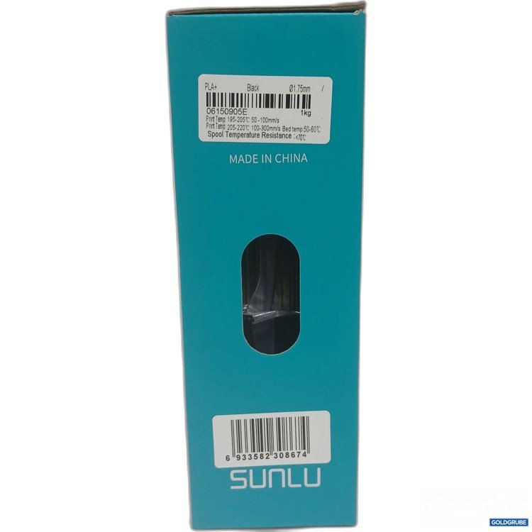Artikel Nr. 978883: Sunlu 3D Printer Filament Black 1,75mm 1kg 