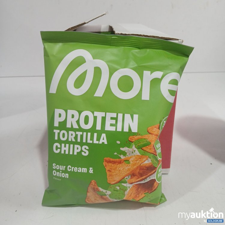 Artikel Nr. 979883 Artikel Nr. 979883: More Protein Tortilla Chips Sour Cream & Onion 6x50g