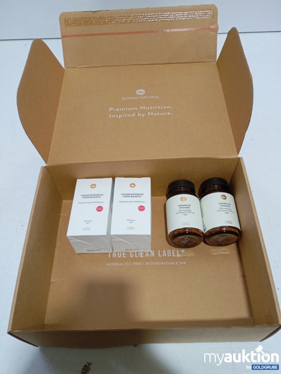 Artikel Nr. 465884: Sunday Natural Vitamin B Komplex Forte Bioaktiv 100 Kapseln