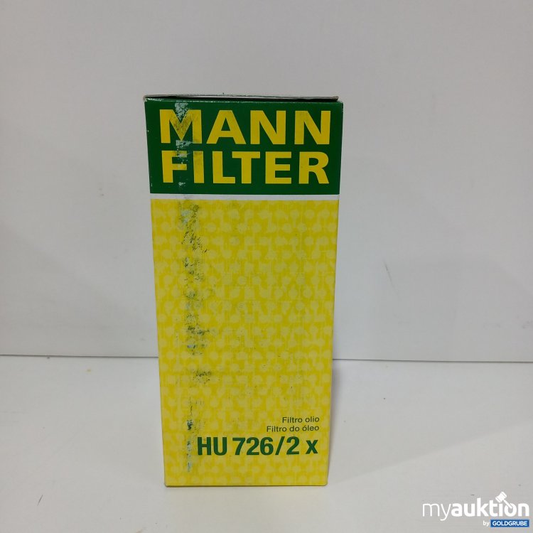 Artikel Nr. 814884: Mannfilter Ölfilter HU 726/2 x