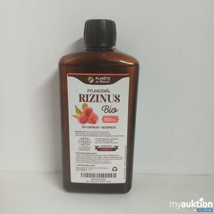 Artikel Nr. 827884 Artikel Nr. 827884: Planète Bio Rizinus Pflanzenöl 500ml