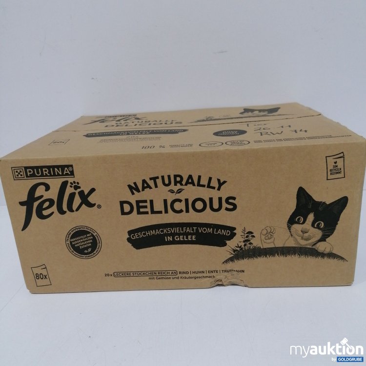 Artikel Nr. 886884: 80Stk Felix Nassfutter 80g