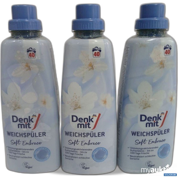 Artikel Nr. 892884: Denk mit Weichspüler Soft Embrace 3x1L