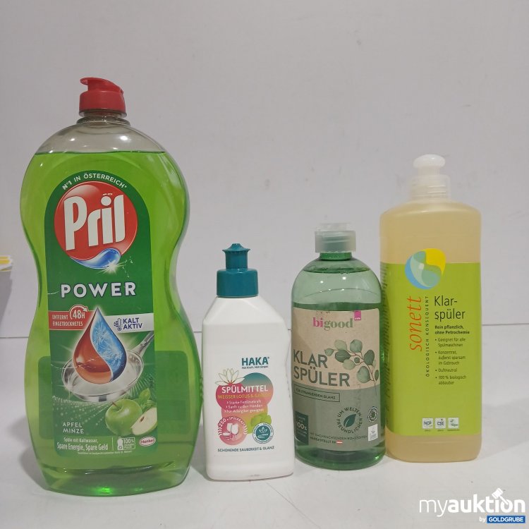 Artikel Nr. 893884: Diverse Spülmittel / Klarspüler 