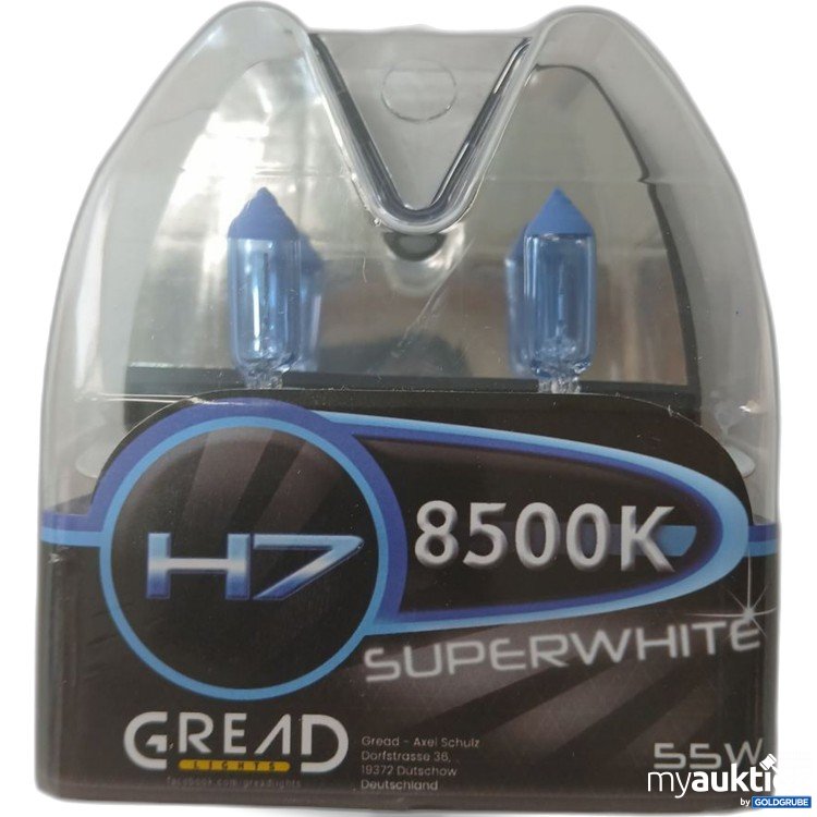 Artikel Nr. 930884 Artikel Nr. 930884: GREAD H7 Superwhite 8500K 55W
