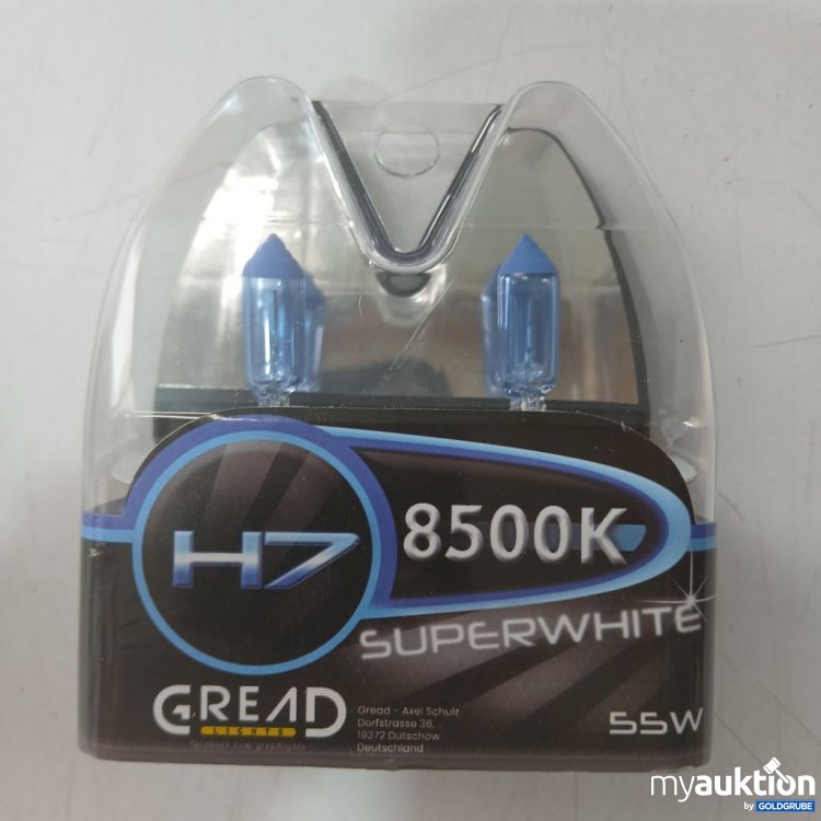 Artikel Nr. 930884 Artikel Nr. 930884: GREAD H7 Superwhite 8500K 55W