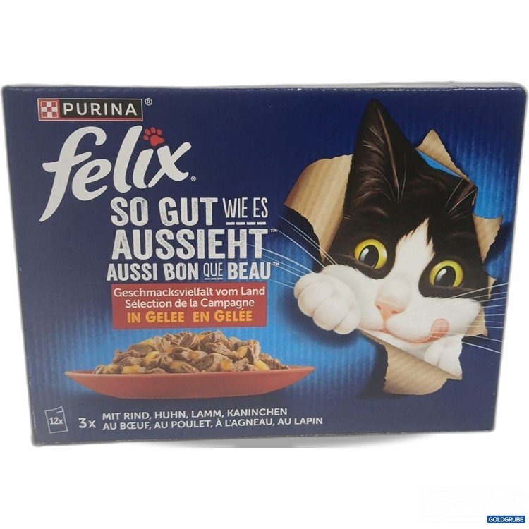 Artikel Nr. 973884 Artikel Nr. 973884: felix So gut wie es aussieht Geschmacksvielfalt vom Land in Gelee 12x85g
