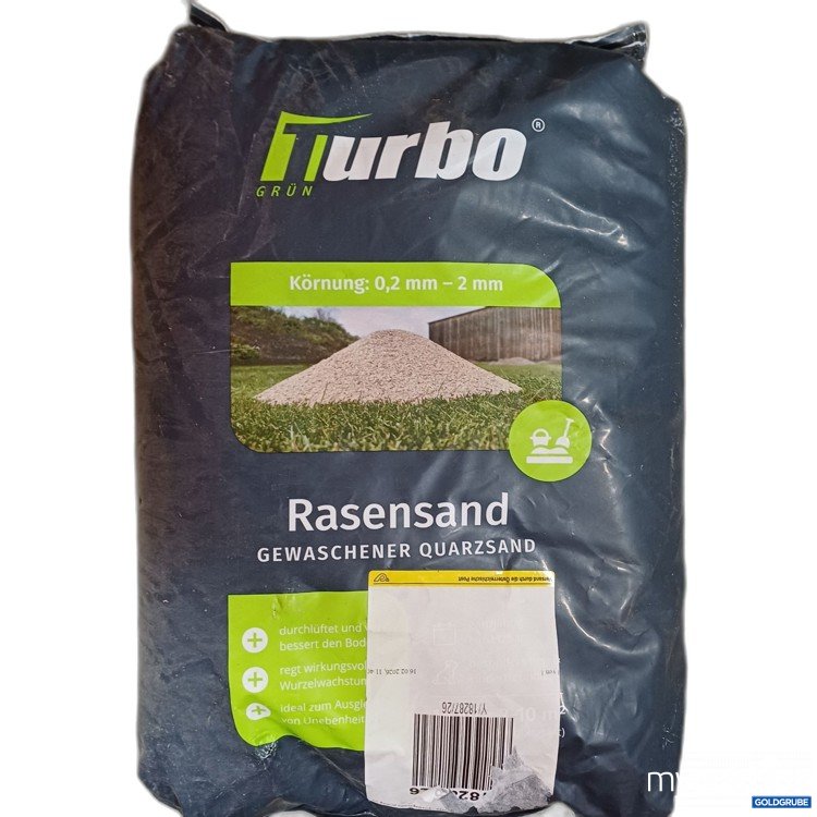 Artikel Nr. 986884: Turbo Rasensand gewaschener Quarzsand 18kg 