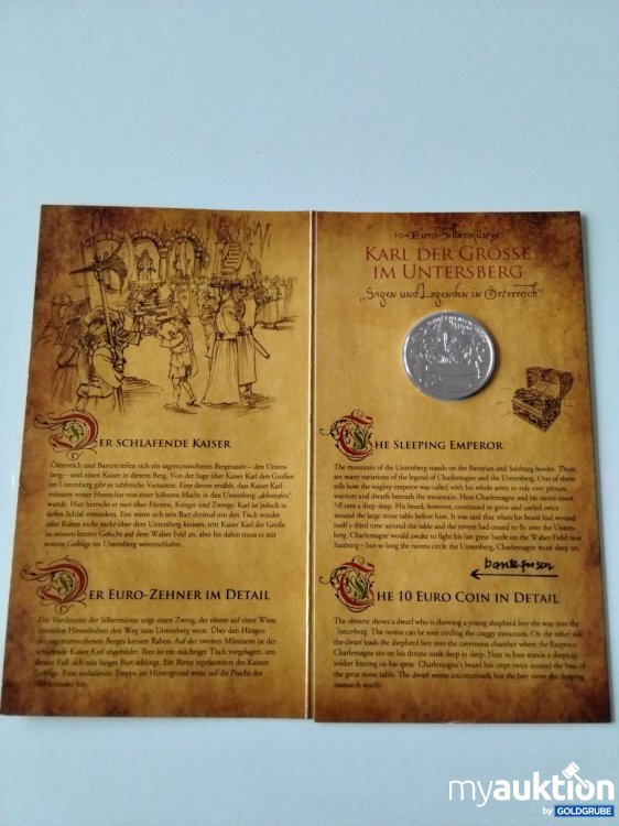 Artikel Nr. 396885 Artikel Nr. 396885: 10 Euro Silbermünze