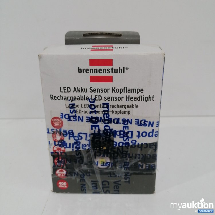 Artikel Nr. 438885 Artikel Nr. 438885: Brennenstuhl LED Akku Sensor Kopflampe